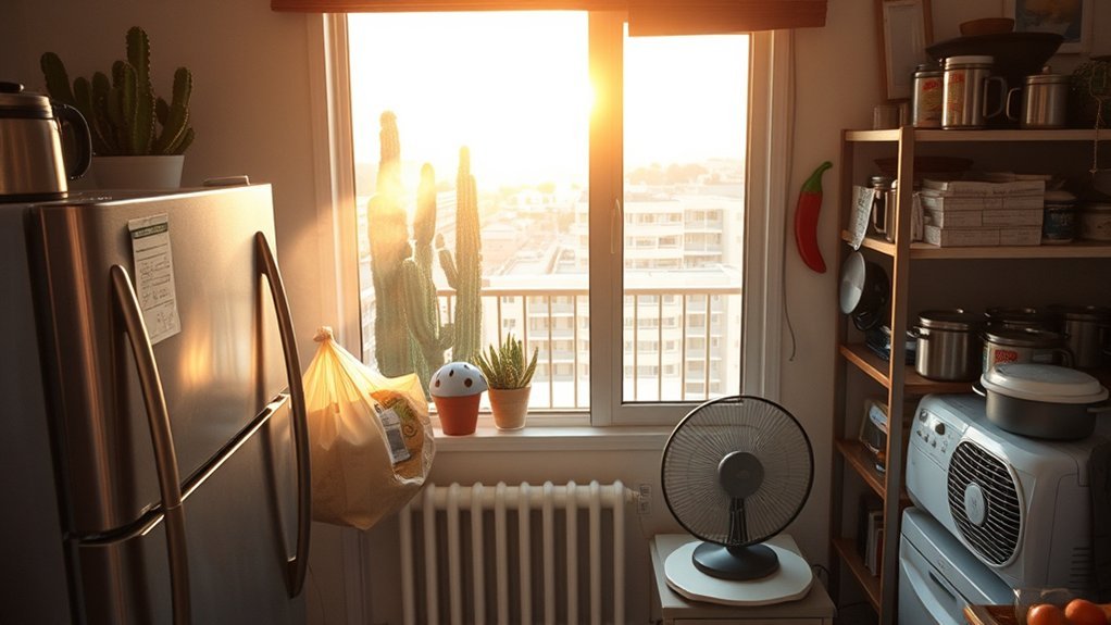 New residents in San Antonio reviewing a household budget