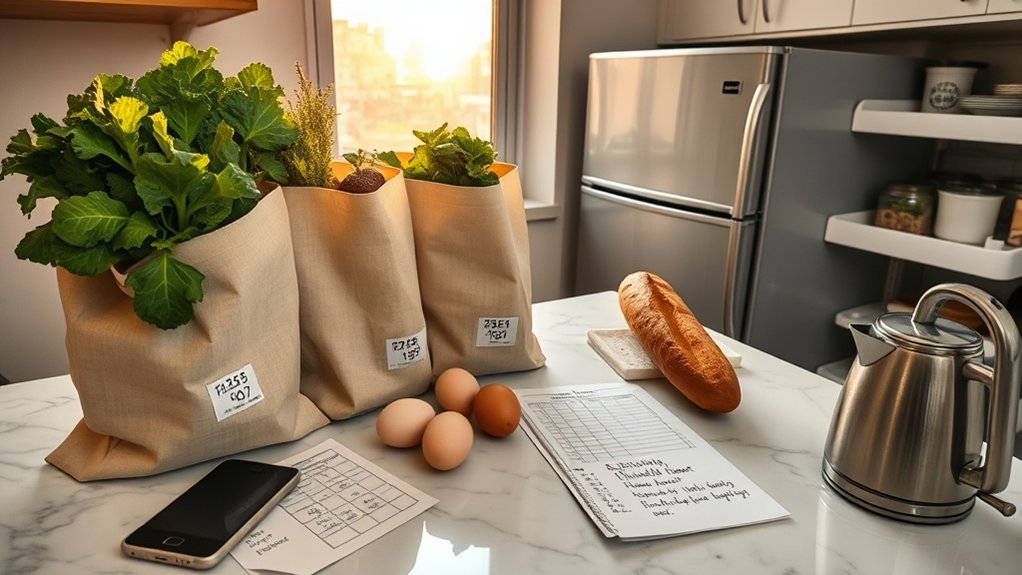 grocery budgeting and savings