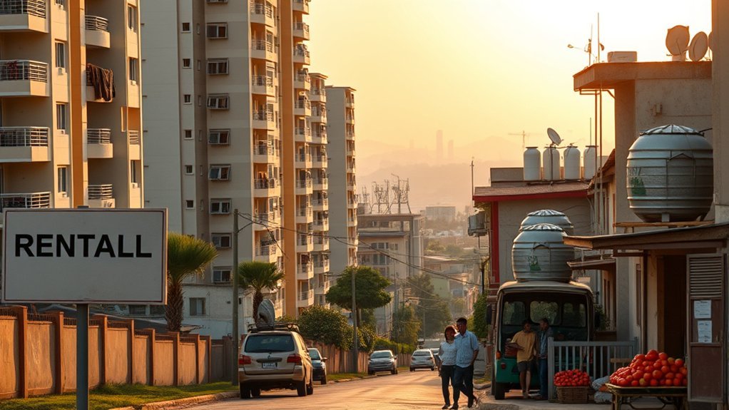 accra housing rent overview