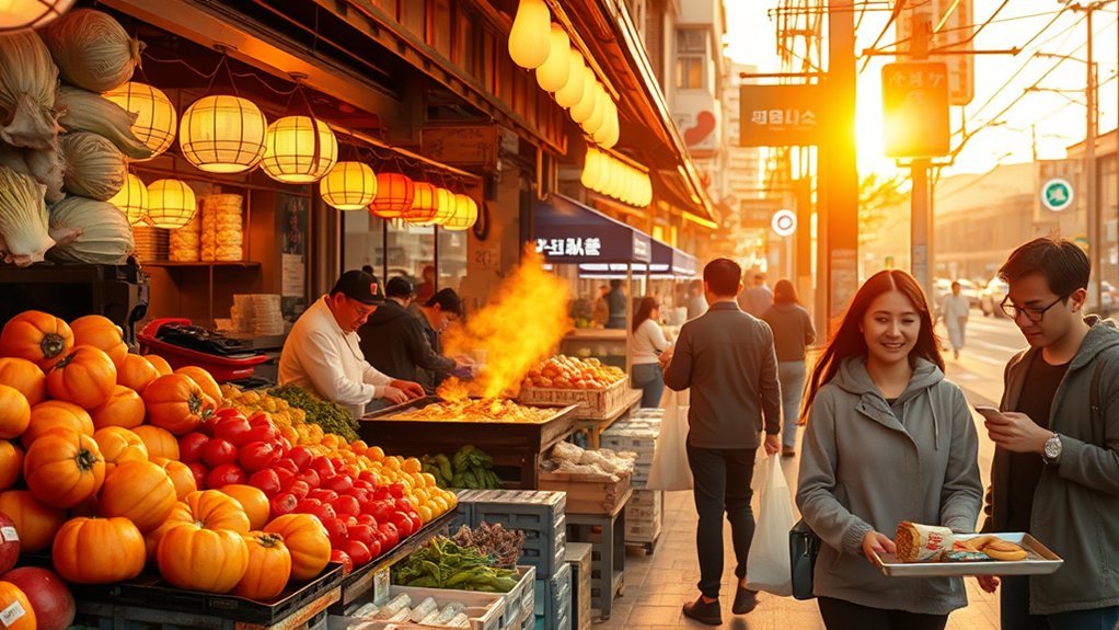 affordable dining and groceries