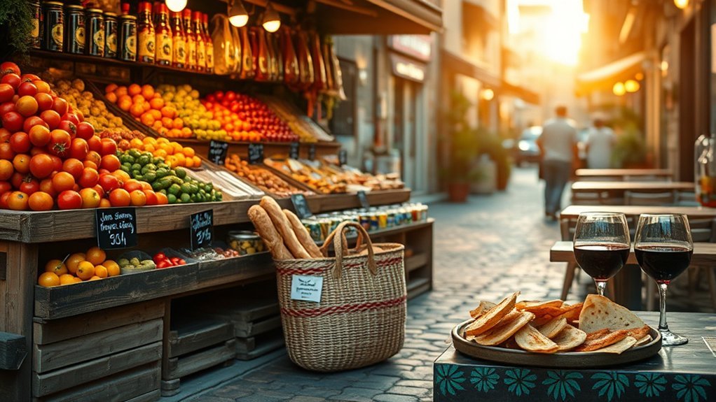 affordable dining and groceries