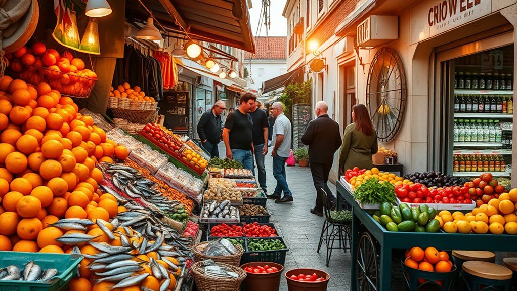 affordable dining and groceries