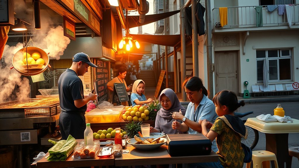 affordable food and living