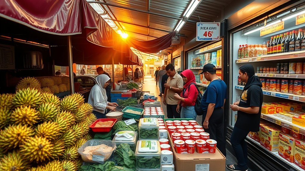 affordable food pricing brunei