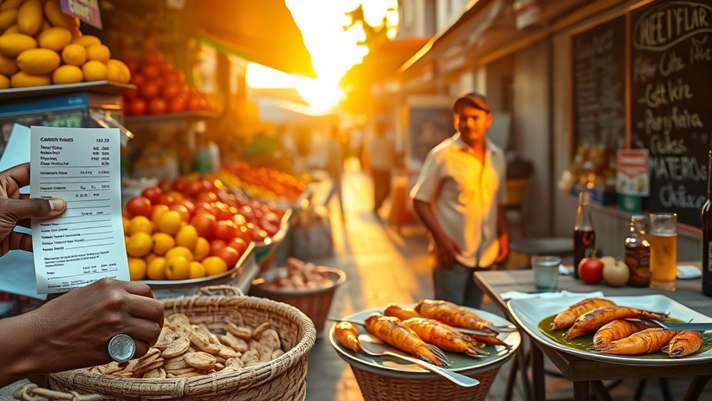 affordable groceries and dining