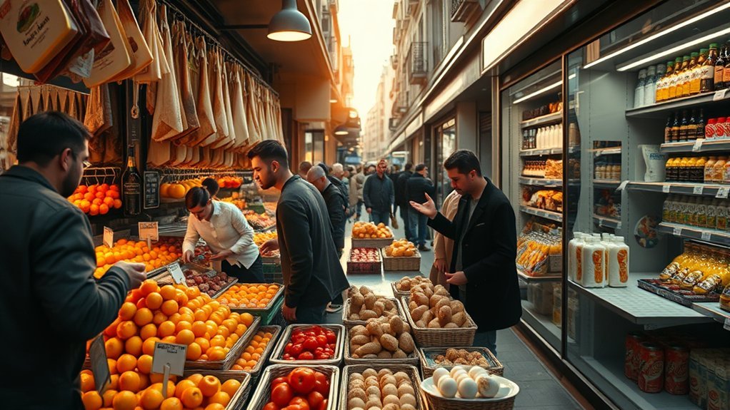 affordable groceries and dining