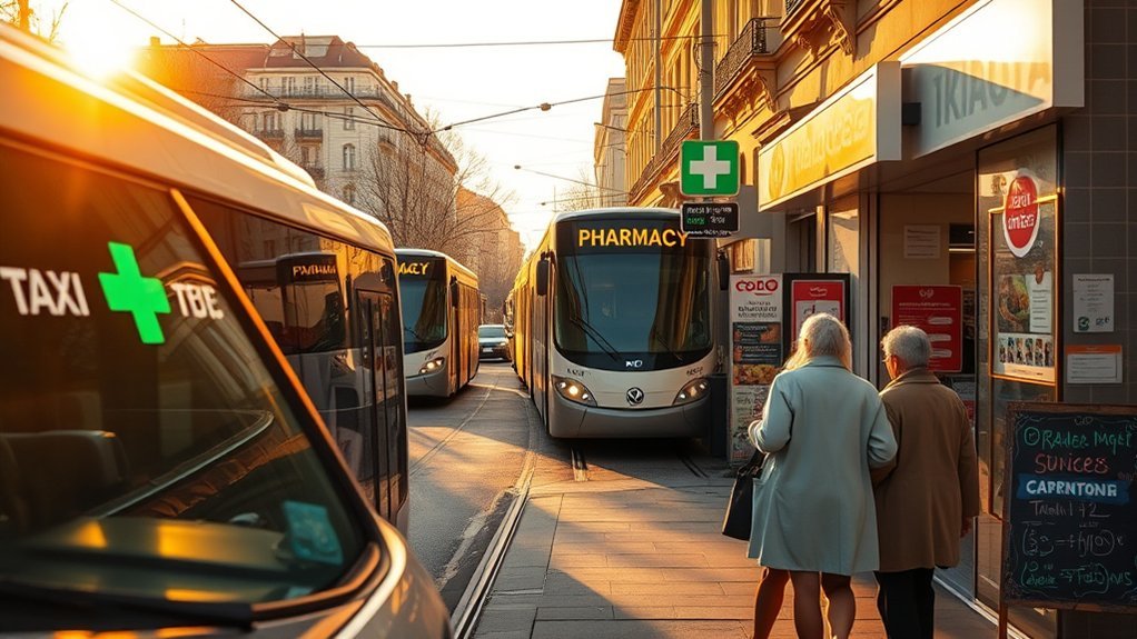 affordable transport and healthcare