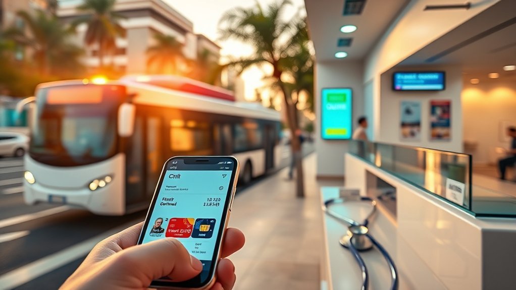 affordable transport and healthcare