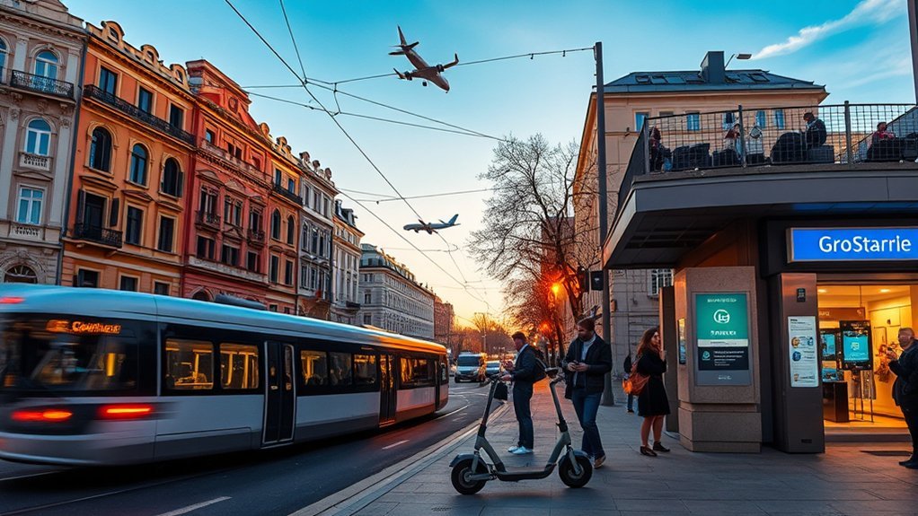 affordable transportation and communication