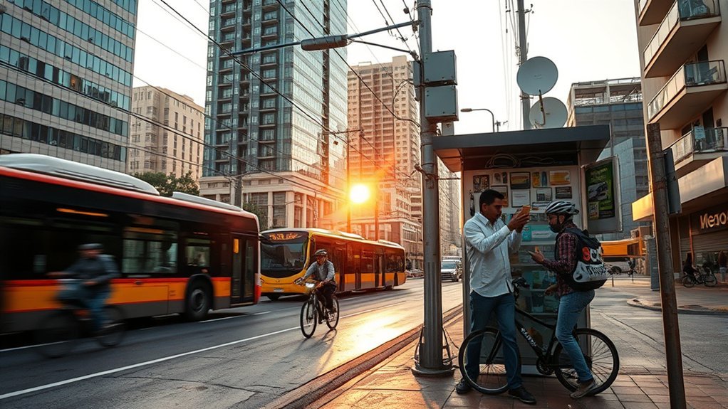 affordable transportation costly internet