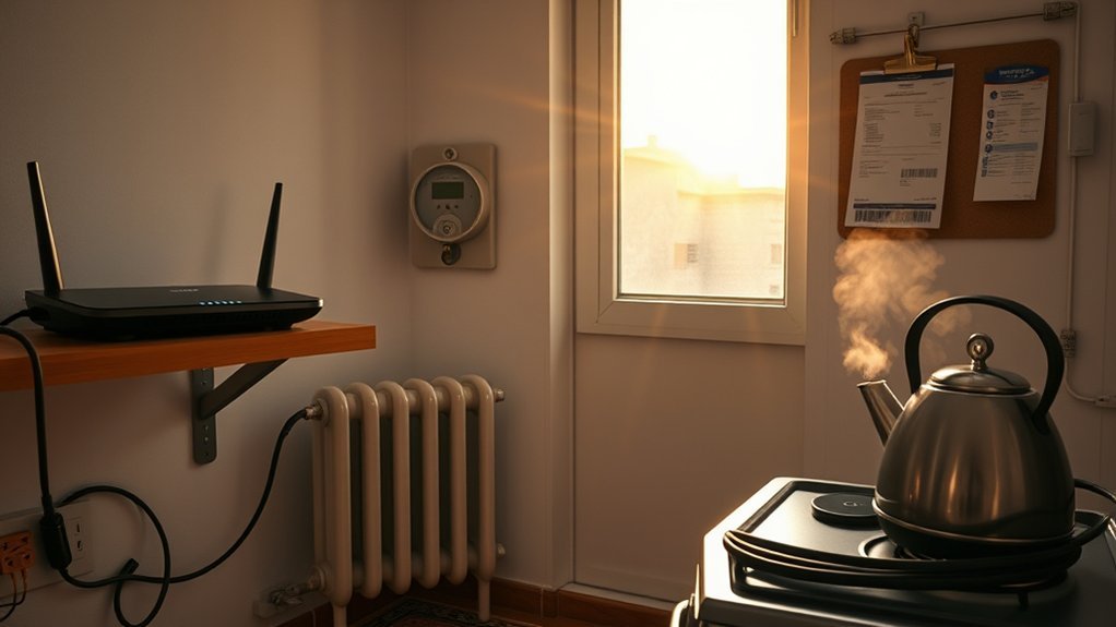 affordable utilities and internet