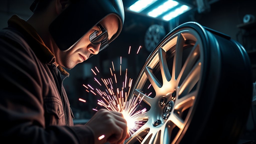 alloy wheel welding costs