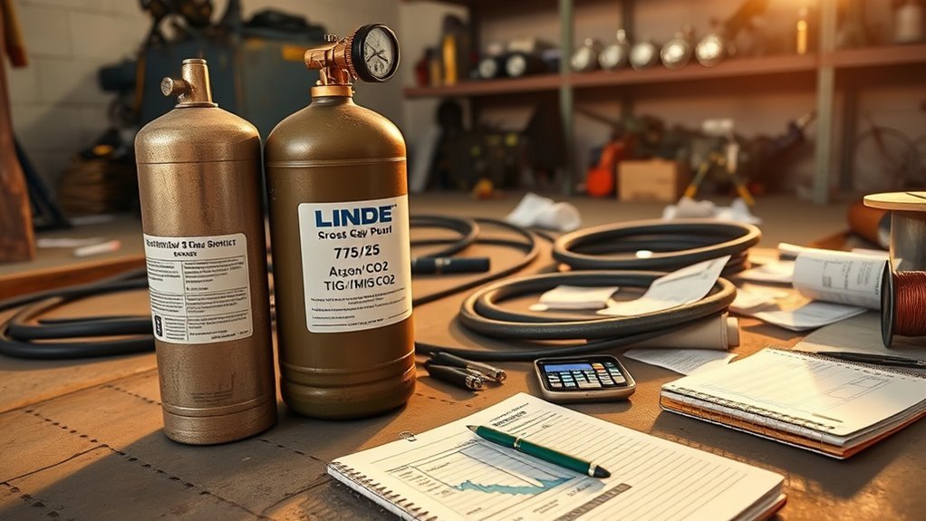 annual gas cost analysis