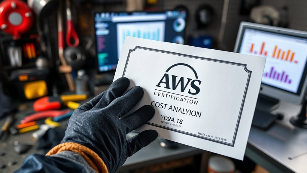 aws certification exam costs