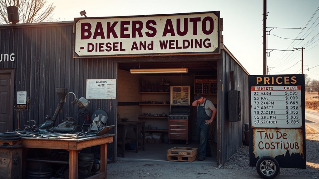 bakers auto diesel pricing inquiry