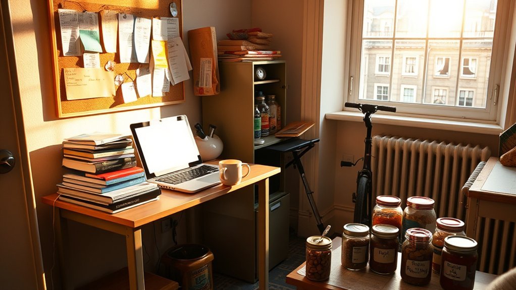 bath student budget rent utilities groceries transport