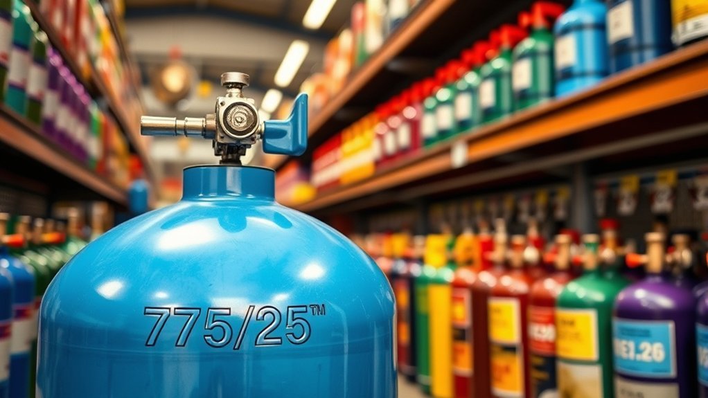 Diagram showing benefits of the 75/25 argon–CO₂ blend for MIG welding