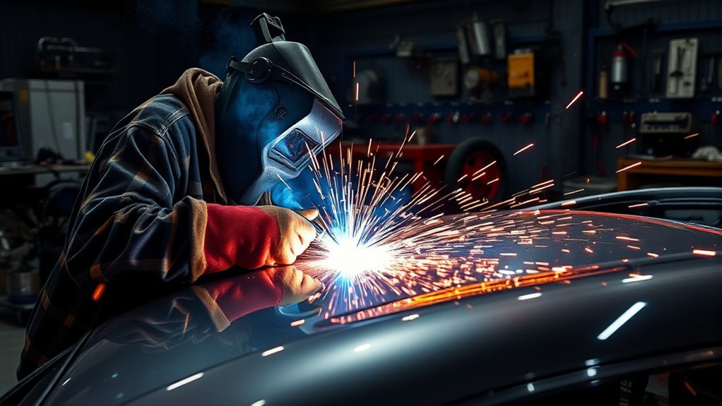car frame welding cost