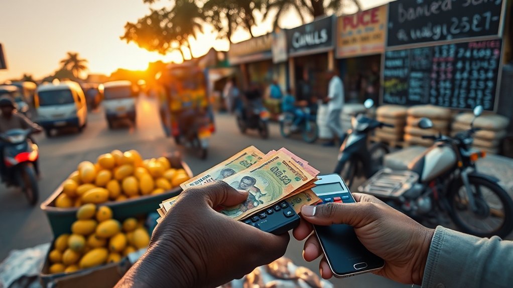 cash is essential in guinea