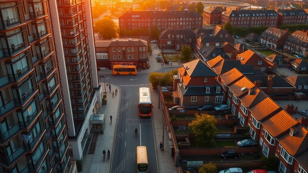 centre rents higher centre vs outside