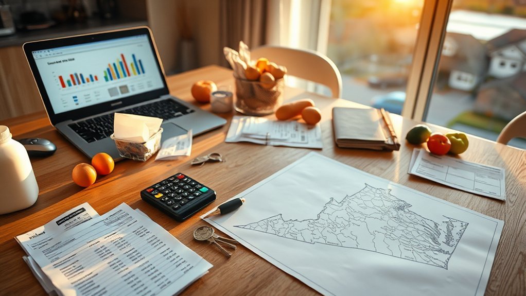 chesapeake monthly living expenses