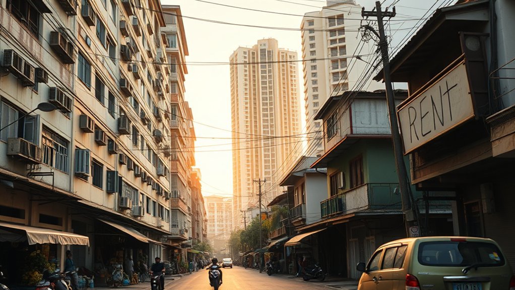 city center rental disparities