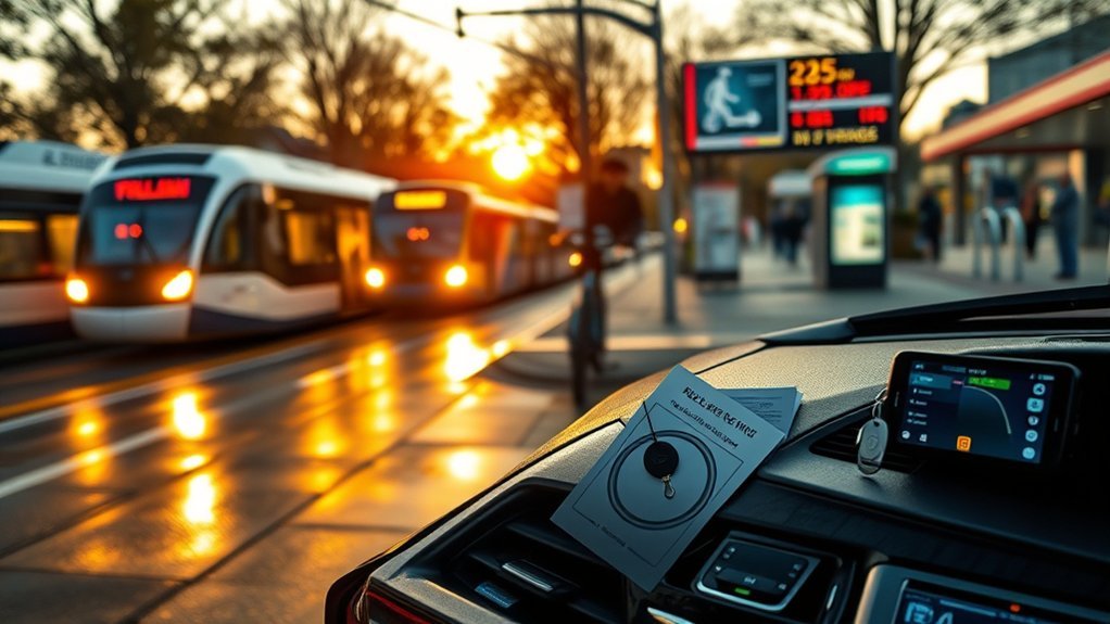 commuting costs versus transit