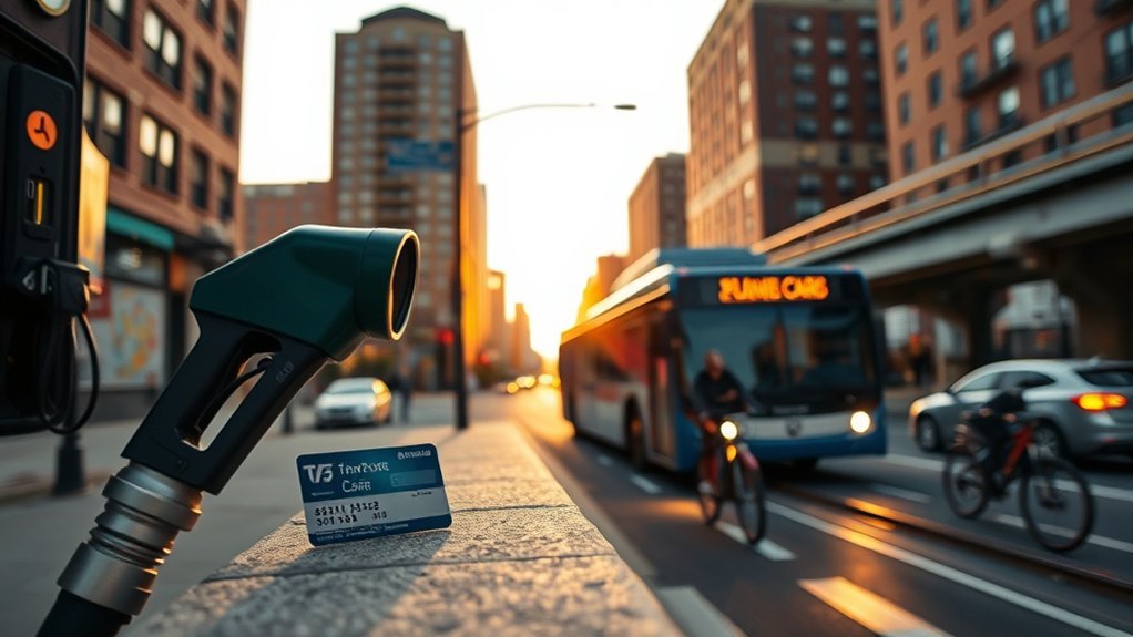 compare gas transit commuting