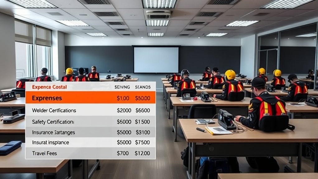 comprehensive underwater welding costs