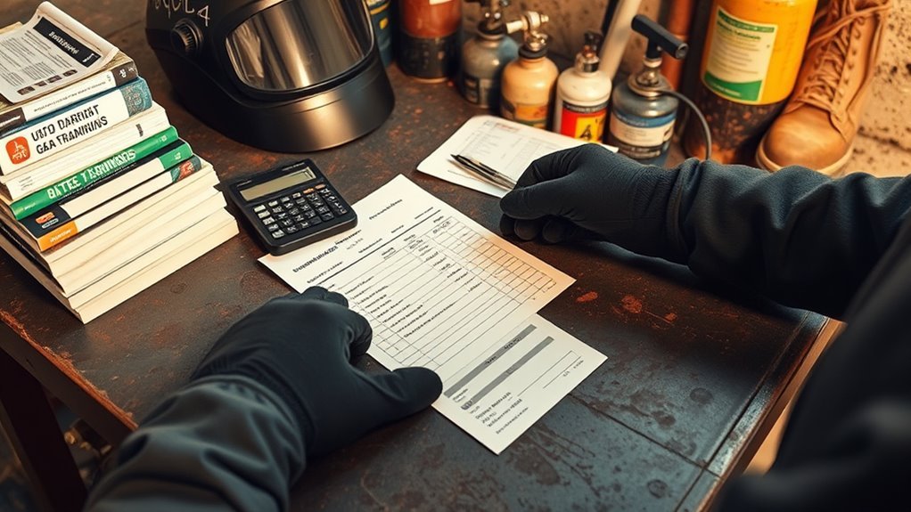 comprehensive welding certification budget