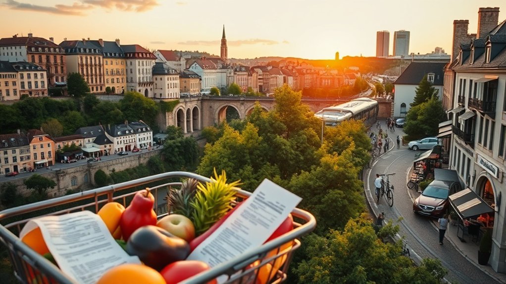 cost of living luxembourg