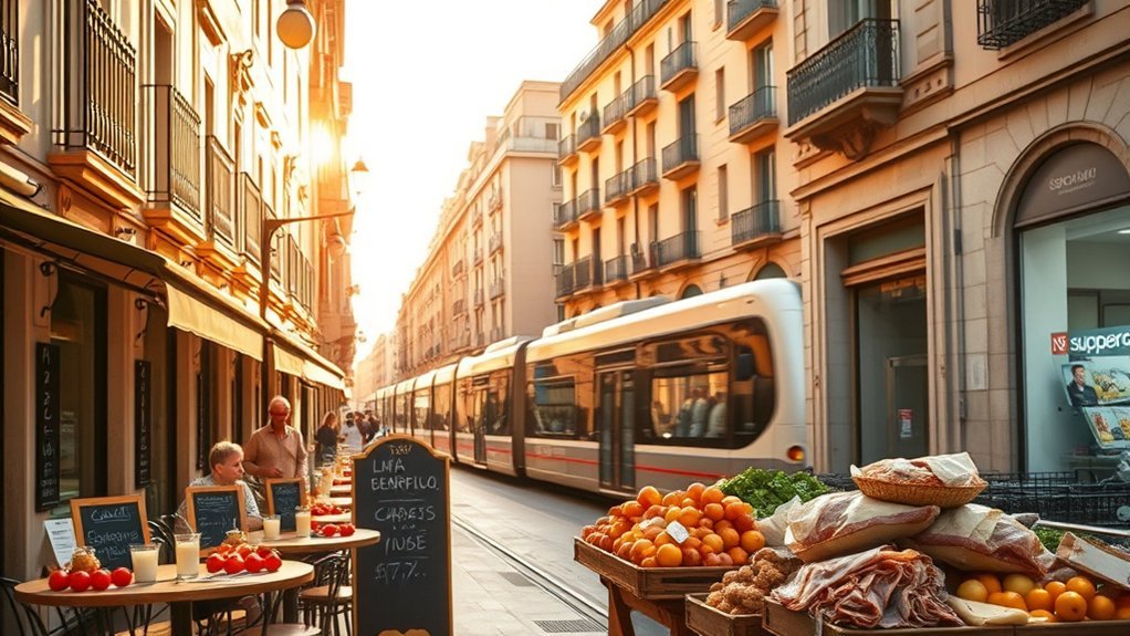 cost of living spain