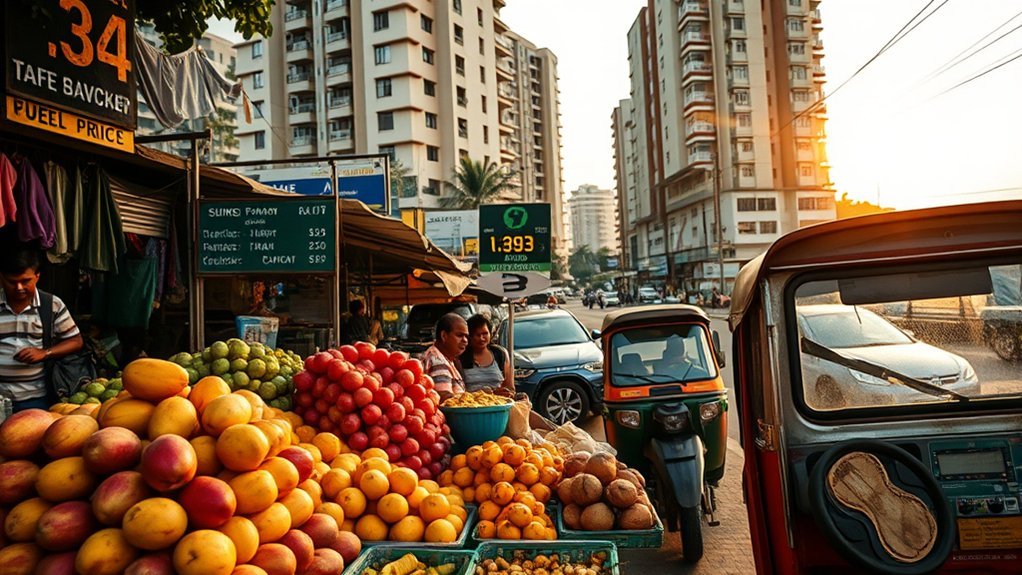 cost of living sri lanka