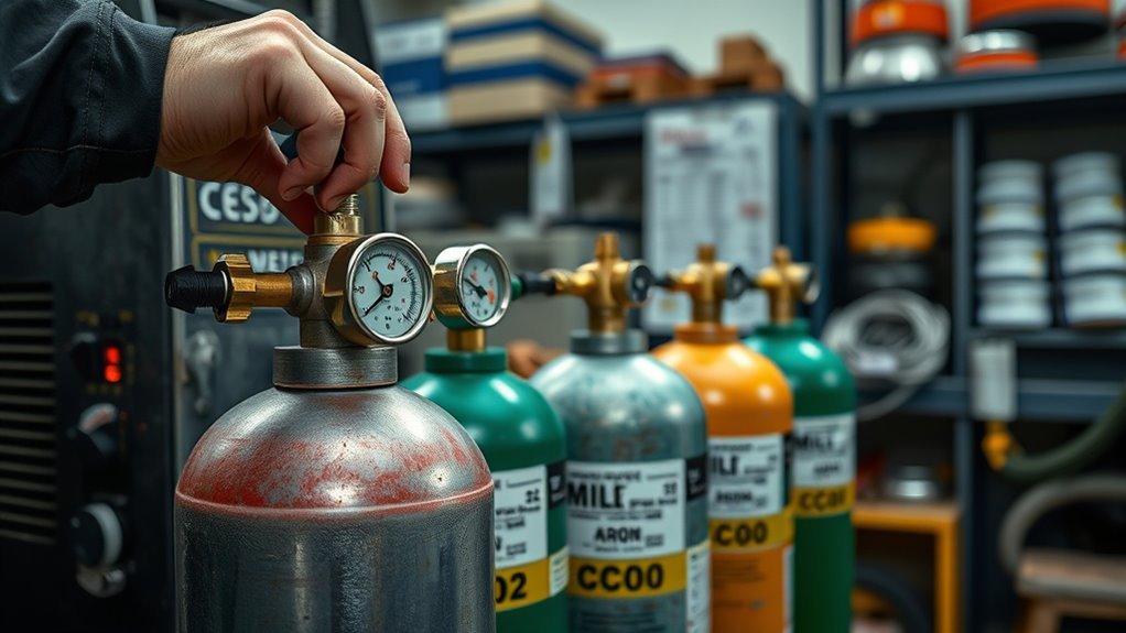 cost of mig welding gas