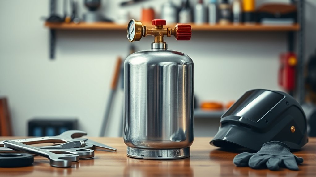 cost of small welding tank