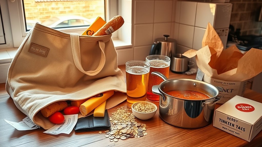 derby food budget guidance