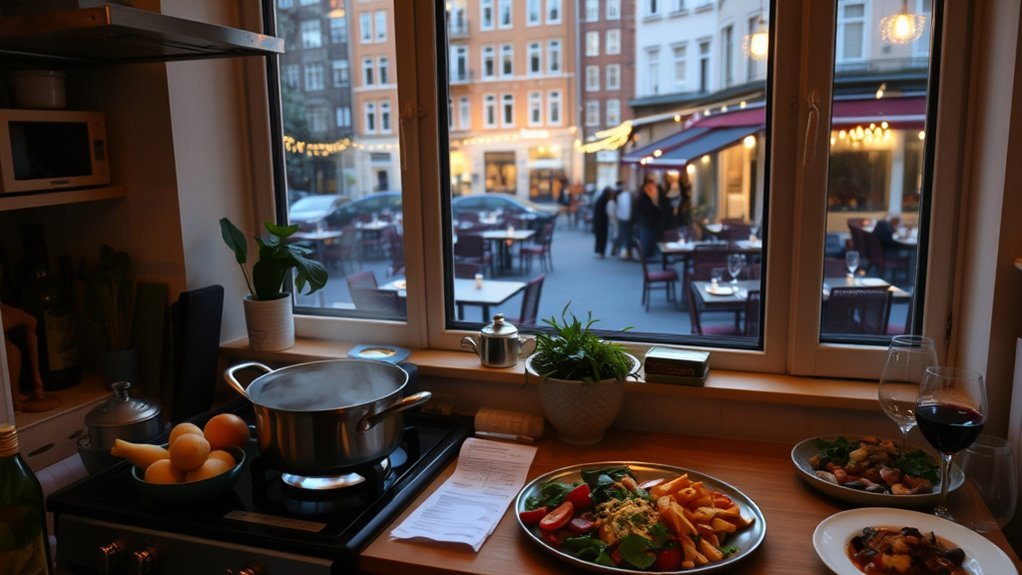 dining out costs higher groceries cheaper