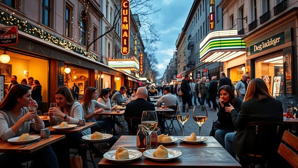 dining out costs in warsaw