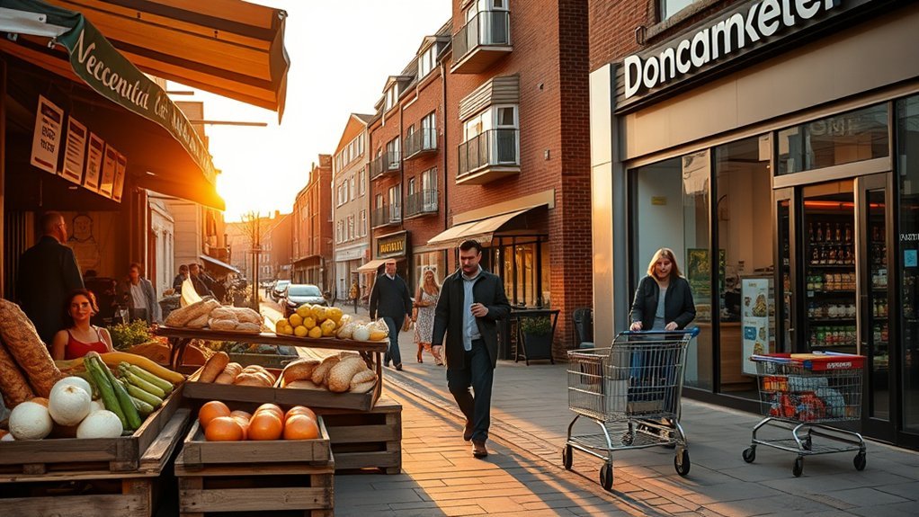 doncaster moderate groceries dining