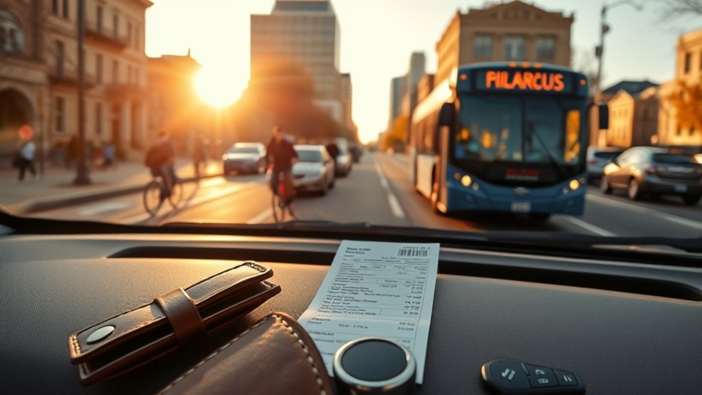 driving transit and expenses