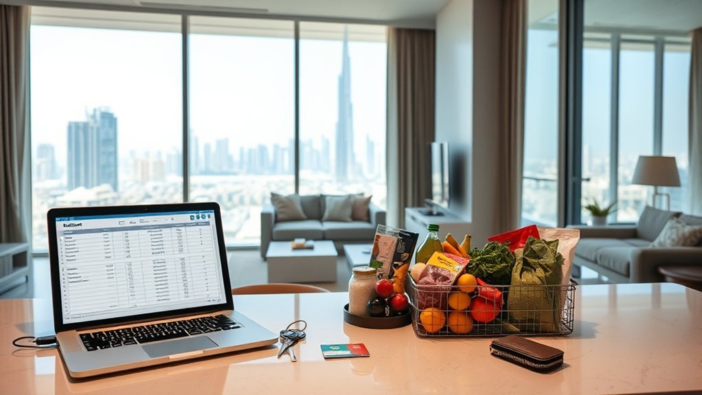 dubai expat budgeting housing utilities insurance costs