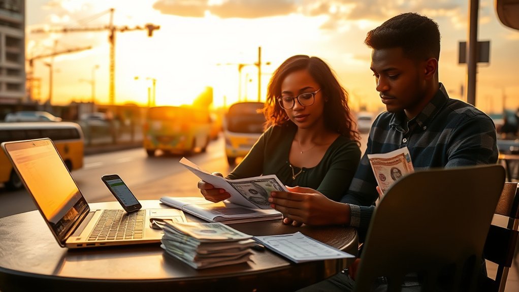 earnings gap versus lower costs