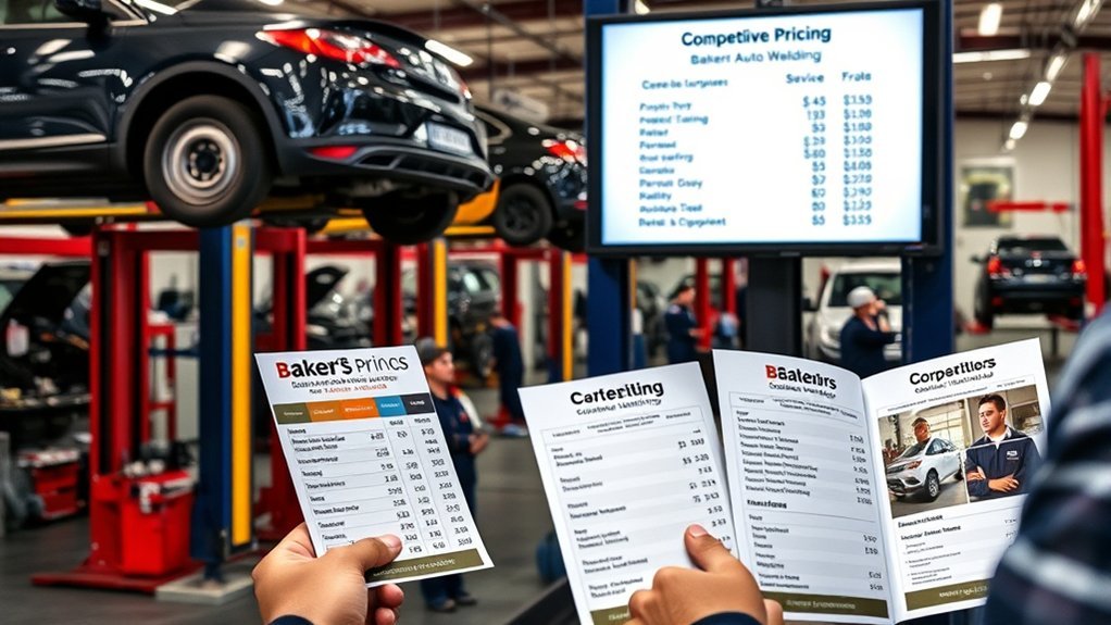 evaluate competitors pricing options