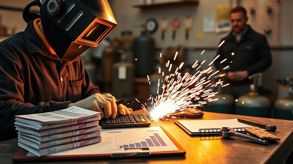 evaluate costs versus earnings