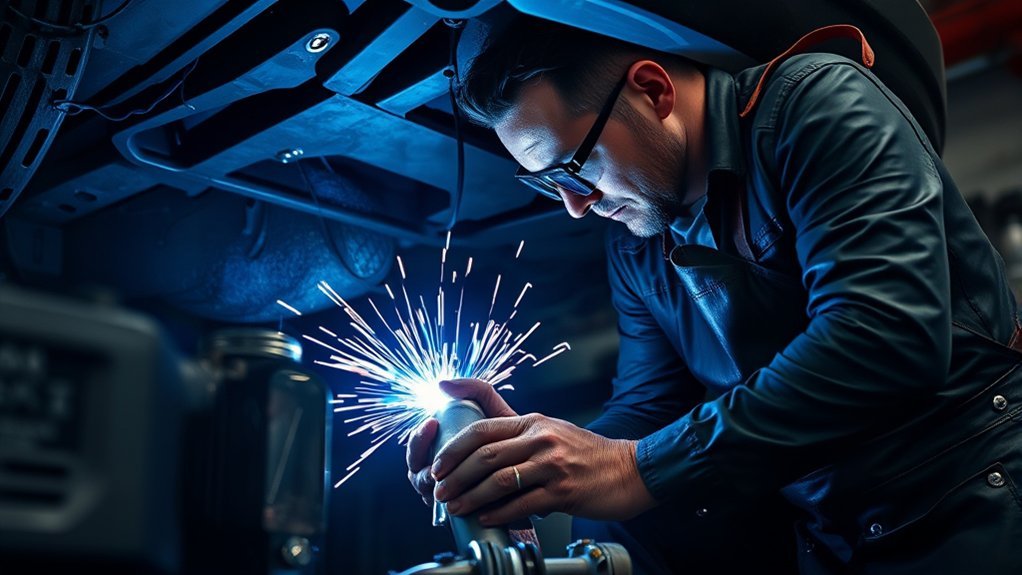 exhaust welding cost estimate