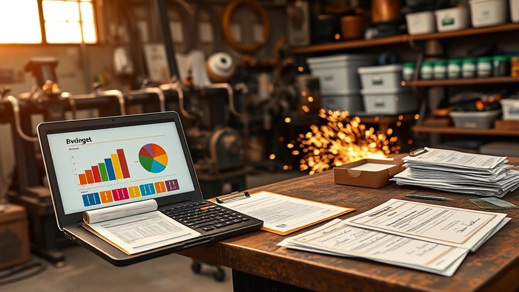 financing welding startup expenses