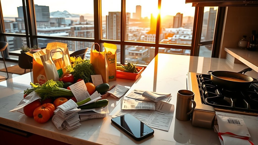 grocery and dining budgeting