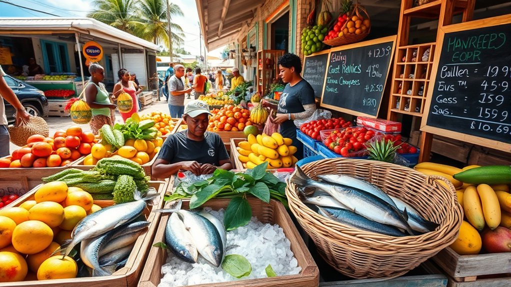 grocery budgeting in barbados