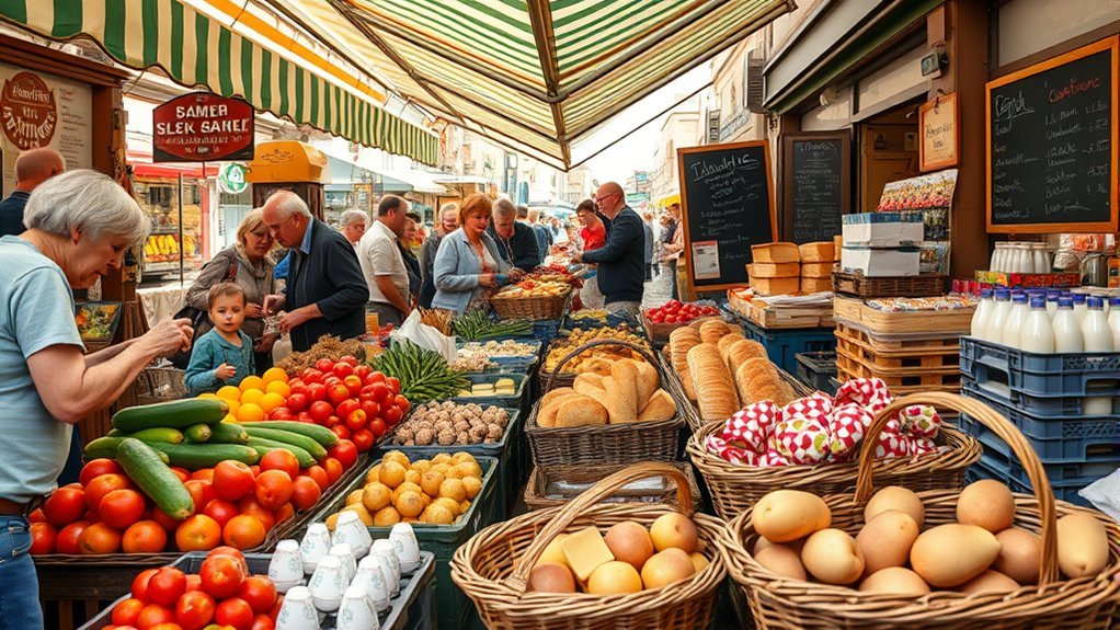 grocery costs in krak w