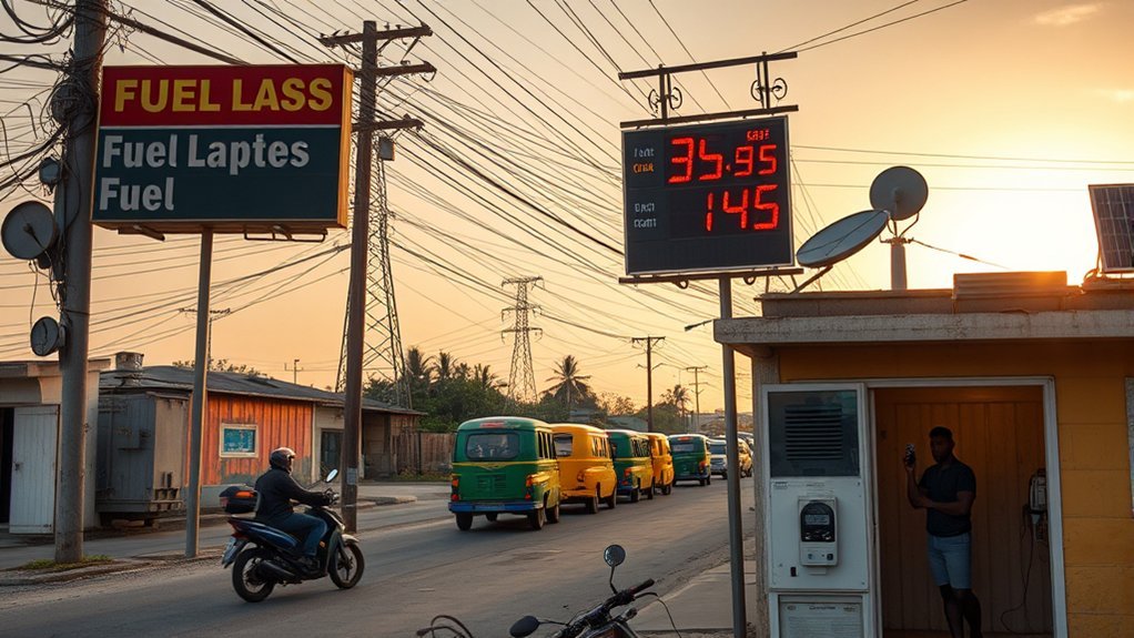 haiti transportation and utilities costs